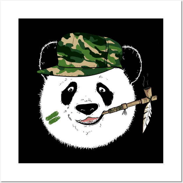 war panda Wall Art by Eoli Studio